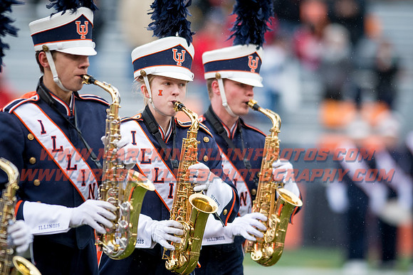 Wisconsin Badgers at Illinois Fighting Illini, Saturday, October 28, 2017 - Marching Illini Photos