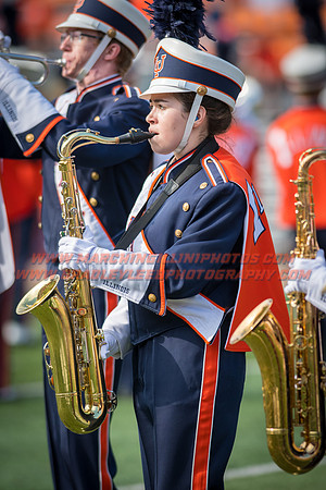 Rutgers Scarlett Knights at Illinois Fighting Illini, Saturday, October 14, 2017 - Marching Illini Photos