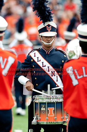 Youngstown State at Illinois, Saturday, August 30, 2014 - Marching Illini Photos
