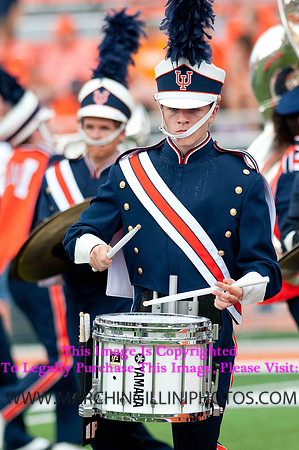 Southern Illinois University Salukis at Illinois Fighting Illini, Saturday, August 31, 2013 - Marching Illini Photos