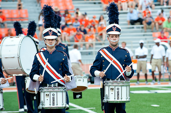 Southern Illinois University Salukis at Illinois Fighting Illini, Saturday, August 31, 2013 - Marching Illini Photos