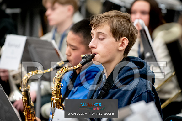 2025 All-Illinois Junior Band January 17-18, 2025