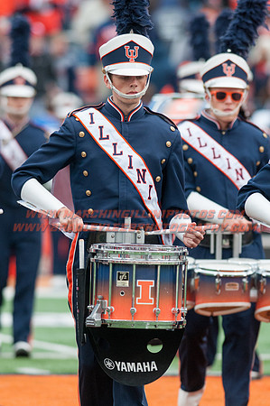 Nebraska at Illinois Oct. 3, 2015 - MI Drum Line 007