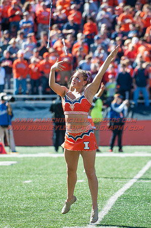 Purdue Boilermakers at Illinois Fighting Illini, Saturday, October 8, 2016 - Marching Illini Photos