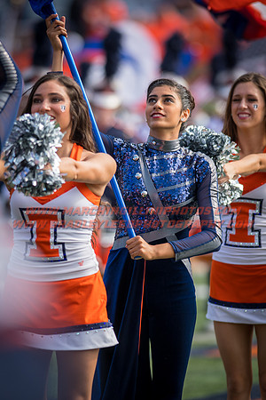 Rutgers Scarlett Knights at Illinois Fighting Illini, Saturday, October 14, 2017 - Marching Illini Photos