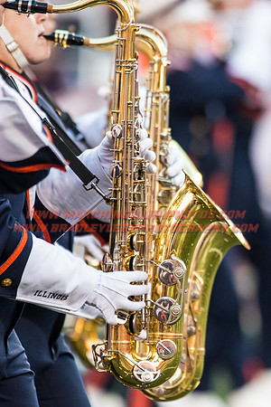 North Carolina at Illinois Fighting Illini, Saturday, September 10, 2016 - Marching Illini Photos