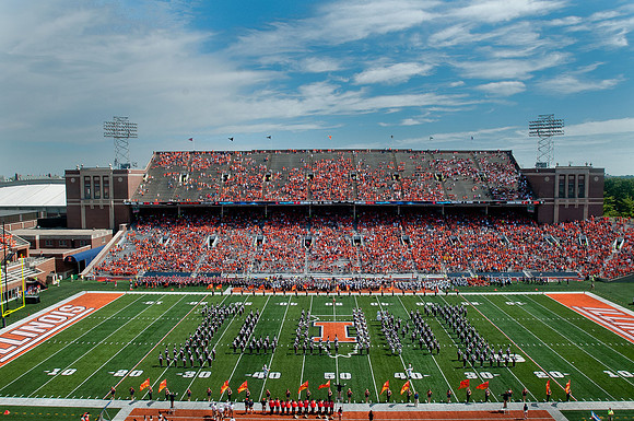 Cincinnati Bearcats at Illinois Fighting Illini, Saturday, September 7, 2013 - Marching Illini Photos