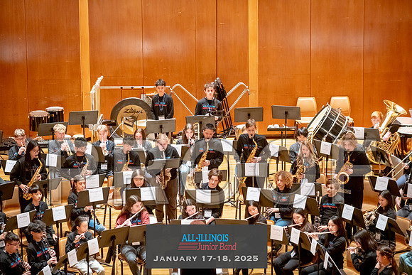 2025 All-Illinois Junior Band January 17-18, 2025
