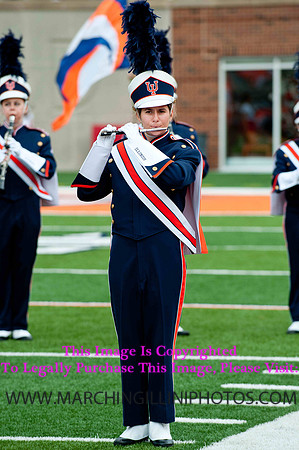 Southern Illinois University Salukis at Illinois Fighting Illini, Saturday, August 31, 2013 - Marching Illini Photos