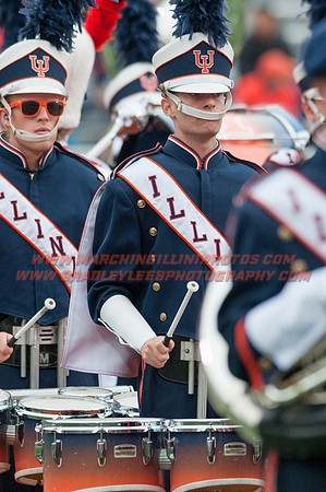Nebraska at Illinois Oct. 3, 2015 - MI Drum Line 011