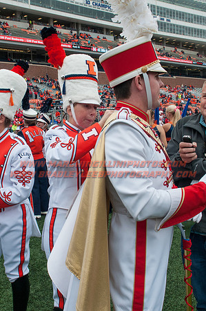 Nebraska at Illinois Oct. 3, 2015 - MI Drum Majors 008
