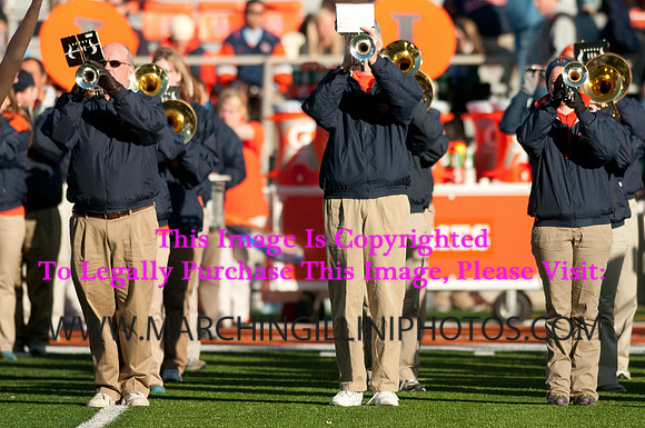 Michigan State Spartans at Illinois Fighting Illini, Saturday, October 26, 2013 - Marching Illini Photos