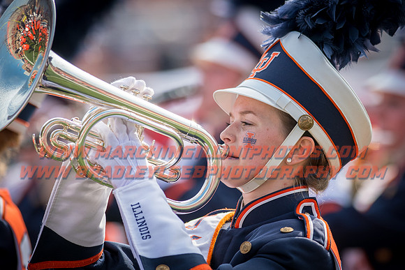 Rutgers Scarlett Knights at Illinois Fighting Illini, Saturday, October 14, 2017 - Marching Illini Photos