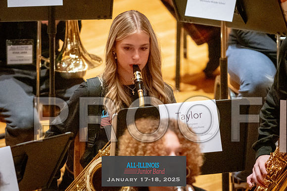 2025 All-Illinois Junior Band January 17-18, 2025