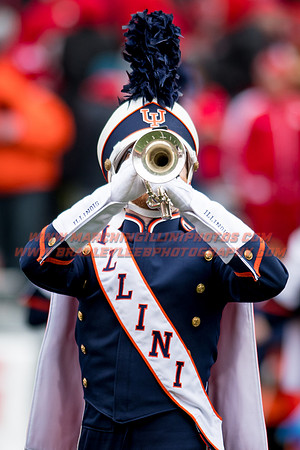 Wisconsin Badgers at Illinois Fighting Illini, Saturday, October 28, 2017 - Marching Illini Photos
