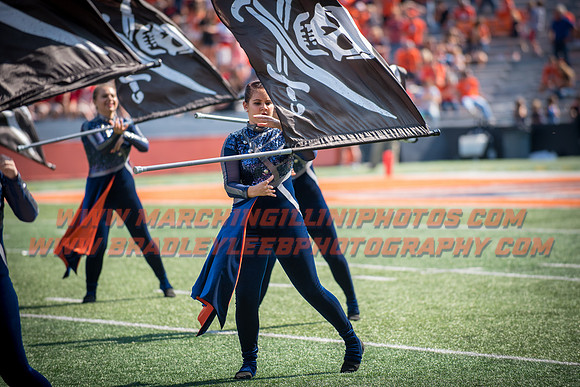 Rutgers Scarlett Knights at Illinois Fighting Illini, Saturday, October 14, 2017 - Marching Illini Photos