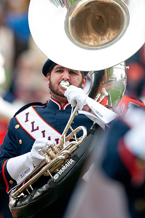 Ohio State Buckeyes at Illinois Fighting Illini, Saturday, November 16, 2013 - Marching Illini Photos