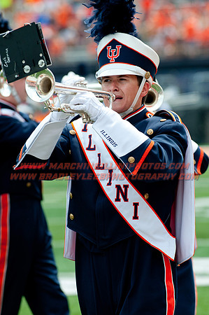 Youngstown State at Illinois, Saturday, August 30, 2014 - Marching Illini Photos