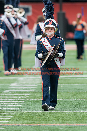Nebraska at Illinois Oct. 3, 2015 - MI Drum Line 019
