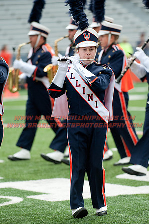 Youngstown State at Illinois, Saturday, August 30, 2014 - Marching Illini Photos
