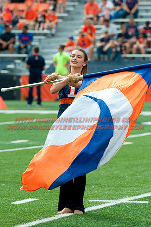 Texas State at Illinois, Saturday, September 20, 2014 - Marching Illini Photos