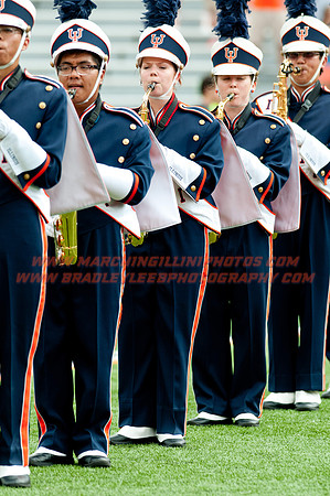 Youngstown State at Illinois, Saturday, August 30, 2014 - Marching Illini Photos