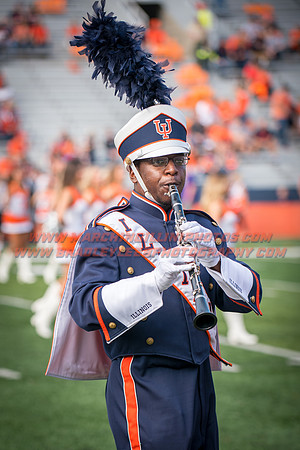 Rutgers Scarlett Knights at Illinois Fighting Illini, Saturday, October 14, 2017 - Marching Illini Photos