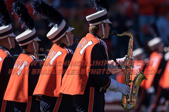Purdue Boilermakers at Illinois Fighting Illini, Saturday, October 8, 2016 - Marching Illini Photos