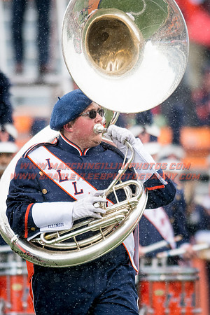 Wisconsin Badgers at Illinois Fighting Illini, Saturday, October 28, 2017 - Marching Illini Photos