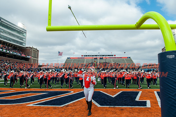 Iowa at Illinois, Saturday, November 19, 2016 - Marching Illini Photos