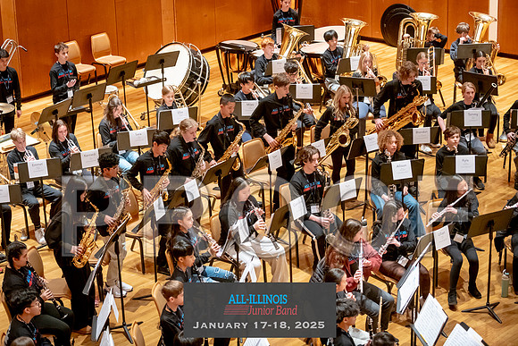 2025 All-Illinois Junior Band January 17-18, 2025