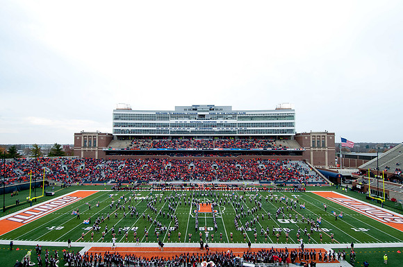 Ohio State Buckeyes at Illinois Fighting Illini, Saturday, November 16, 2013 - Marching Illini Photos