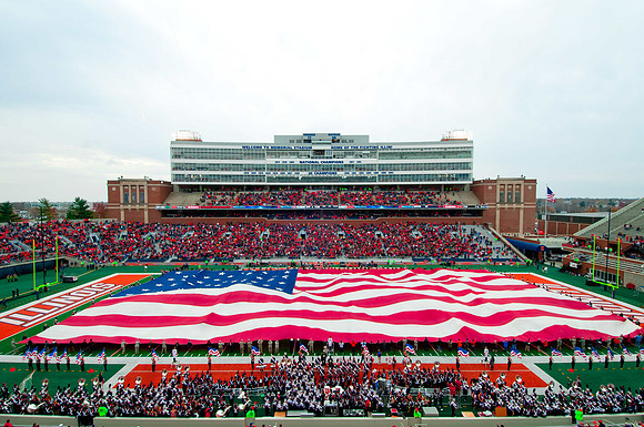 Ohio State Buckeyes at Illinois Fighting Illini, Saturday, November 16, 2013 - Marching Illini Photos
