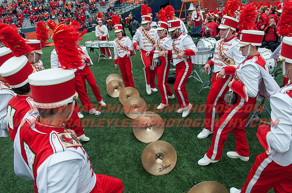 Nebraska at Illinois Oct. 3, 2015 - CMB Drum Line 002