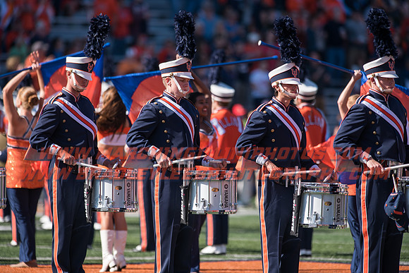 Purdue Boilermakers at Illinois Fighting Illini, Saturday, October 8, 2016 - Marching Illini Photos