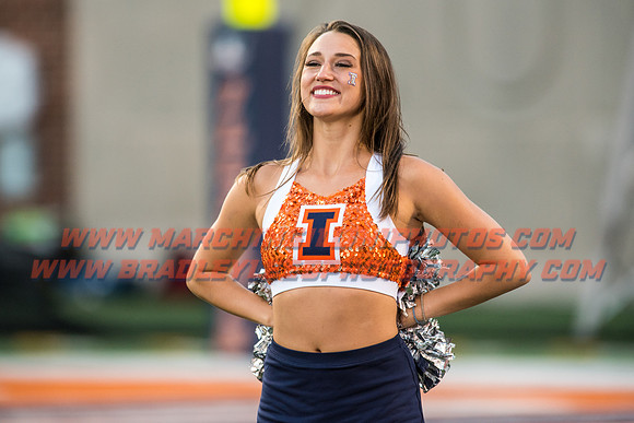 North Carolina at Illinois Fighting Illini, Saturday, September 10, 2016 - Marching Illini Photos