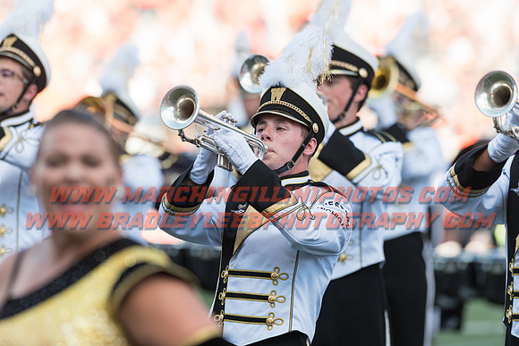 Western Michigan Broncos at Illinois Fighting Illini, Saturday, September 17, 2016 - Marching Illini Photos