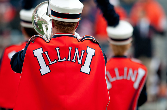 Ohio State Buckeyes at Illinois Fighting Illini, Saturday, November 16, 2013 - Marching Illini Photos