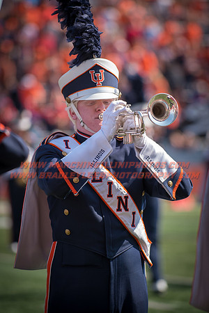 Rutgers Scarlett Knights at Illinois Fighting Illini, Saturday, October 14, 2017 - Marching Illini Photos