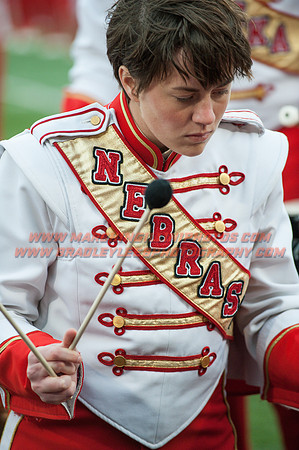 Nebraska at Illinois Oct. 3, 2015 - CMB Front Ensemble 001