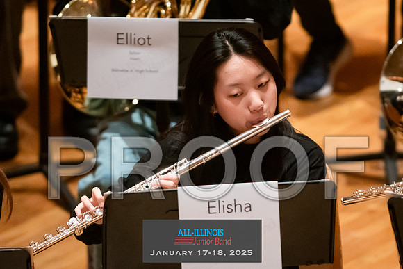 2025 All-Illinois Junior Band January 17-18, 2025