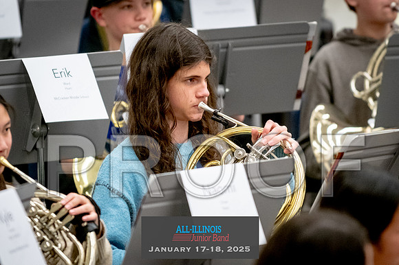 2025 All-Illinois Junior Band January 17-18, 2025