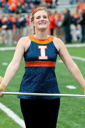 Michigan State Spartans at Illinois Fighting Illini, Saturday, October 26, 2013 - Marching Illini Photos