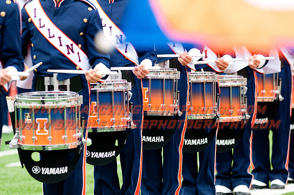 Western Kentucky at Illinois, Saturday, September 6, 2014 - Marching Illini Photos