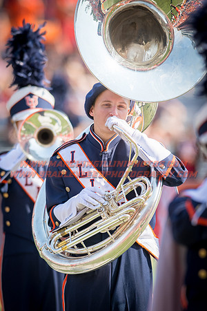Rutgers Scarlett Knights at Illinois Fighting Illini, Saturday, October 14, 2017 - Marching Illini Photos