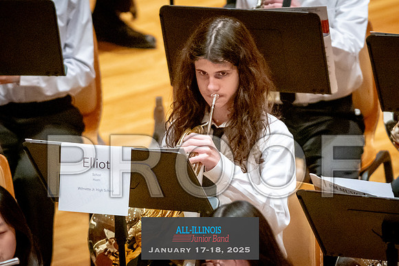 2025 All-Illinois Junior Band January 17-18, 2025
