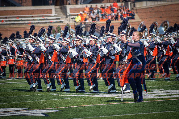 Rutgers Scarlett Knights at Illinois Fighting Illini, Saturday, October 14, 2017 - Marching Illini Photos