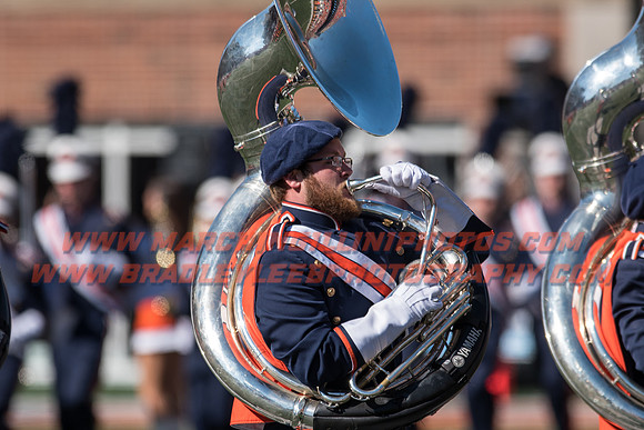 Purdue Boilermakers at Illinois Fighting Illini, Saturday, October 8, 2016 - Marching Illini Photos