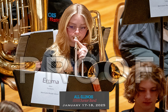 2025 All-Illinois Junior Band January 17-18, 2025