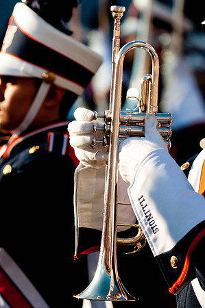Northwestern Wildcats at Illinois Fighting Illini, Saturday, November 30, 2013 - Marching Illini Photos